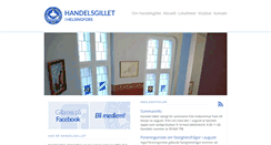Desktop Screenshot of handelsgillet.fi